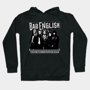 Bad English Grunge Style Hoodie